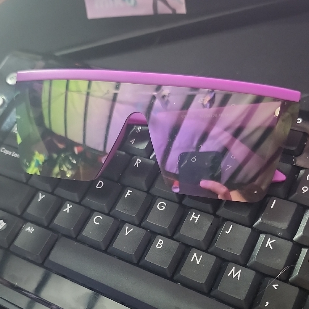 Purple Retro Sunglasses